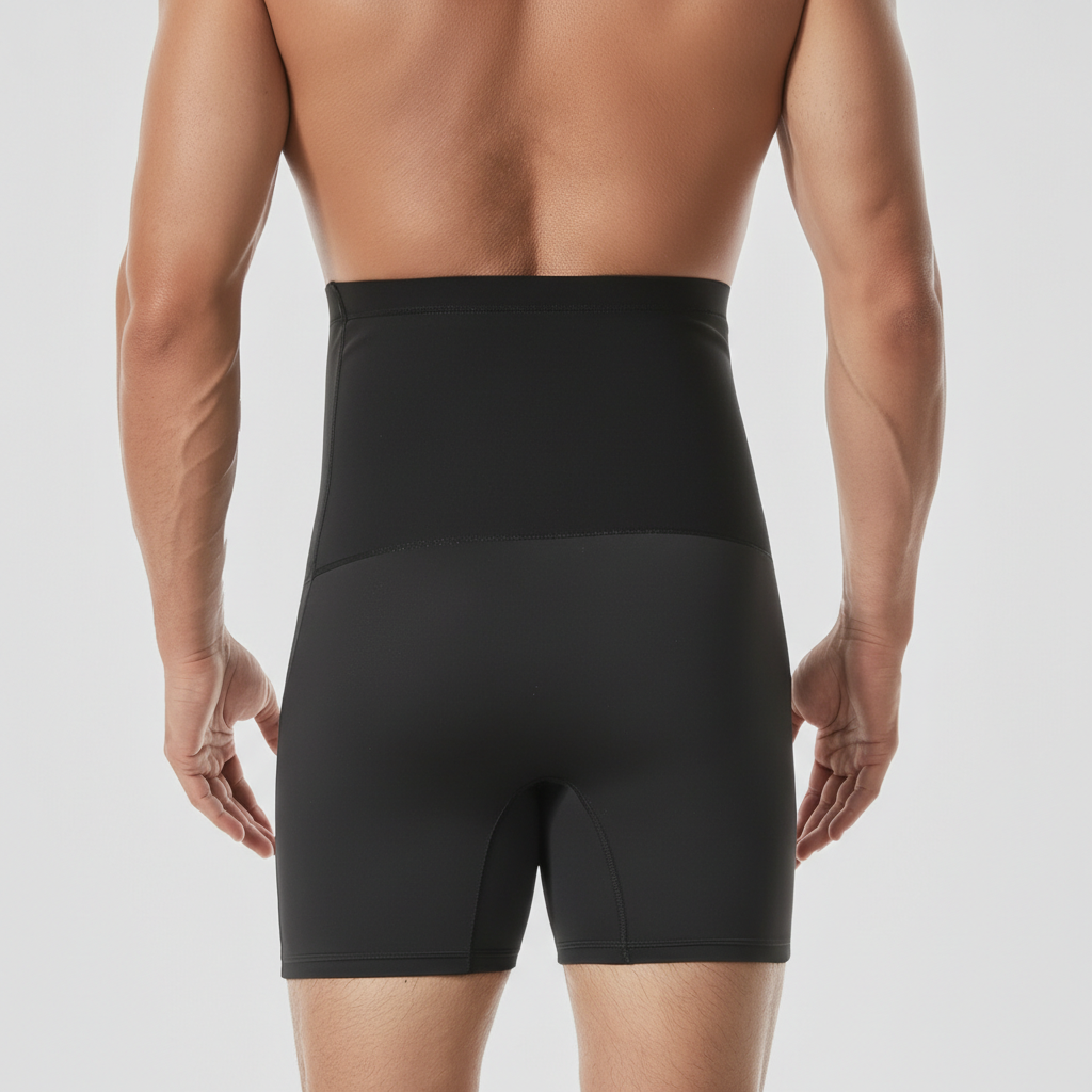 Boxer Sin Costuras Hombre - Control de Abdomen Cintura Alta
